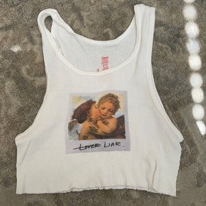 Boys lie tank